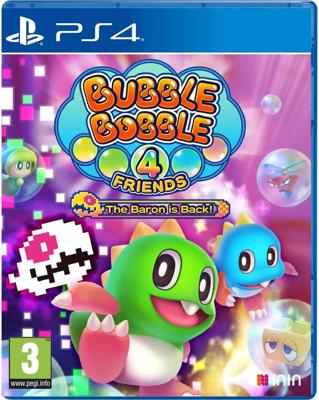 JUST FOR GAMES - Bubble Bobble 4 Friends - Baron is Back PS4-game