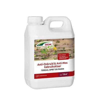 6 stuks! Anti-Onkruid & Anti-Mos Terras, Oprit en Paden Gebruiksklaar 2,5L - Dcm