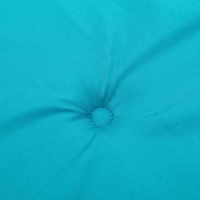 VidaXL Tuinstoelkussens 4 st 50x50x4 cm stof turquoise - thumbnail