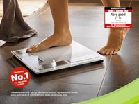 Soehnle Shape Sense Connect 100 Analyse-personenweegschaal Digitaal Weegbereik (max.): 180 kg Grijs, Metaal Met Bluetooth - thumbnail