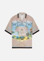 Off The Pitch Paradise Satin Shirt Heren Beige - Maat L - Kleur: Beige | Soccerfanshop - thumbnail