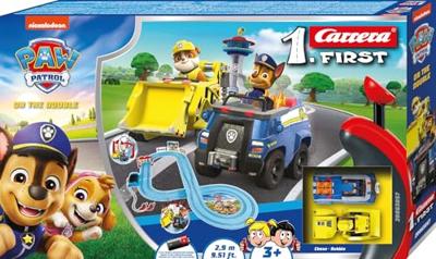 Carrera First Paw Patrol Double Racebaan 290 cm Carrera First Paw Patrol Double Racebaan 290 cm