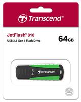 Transcend JetFlash® 810 USB-stick 64 GB Groen TS64GJF810 USB-A 3.2 Gen 1 - thumbnail