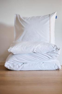 Auping Beige lines kussenslopen