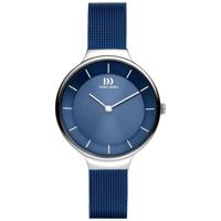 Danish Design IV69Q1272 Horloge Georgia Mesh staal blauw 32 mm - thumbnail