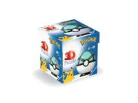 Puzzel 3d ravensburger pokemon net ball 54 stukjes - thumbnail