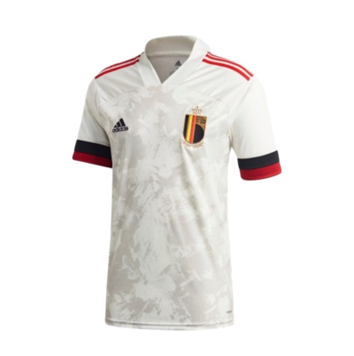 België Shirt Uit Senior 2020-2021 - Maat XXXL - Kleur: Wit | Soccerfanshop