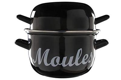 Cosy & Trendy Mosselpan - Zwart - ø 18 cm / 2.8 liter