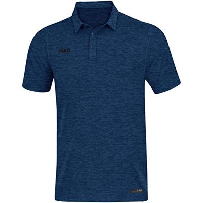 JAKO 6329 Polo Premium Basics - Marine Gemeleerd - M