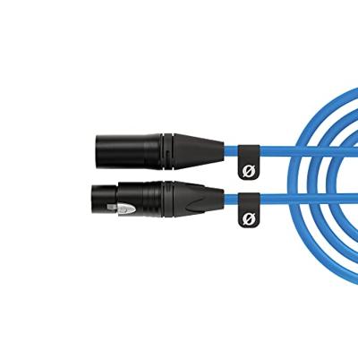 Rode XLR3M-B XLR Verbindingskabel 3 m Blauw - thumbnail