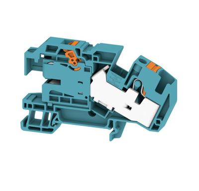 Weidmüller 2668770000 Installatie-etageklem Push-In-klem, Steekaansluiting Blauw 20 stuk(s)