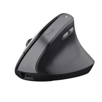 Trust TM-270 Ergonomische muis Draadloos Optisch Zwart 6 Toetsen 800 dpi, 1200 dpi, 1600 dpi, 2400 dpi Ergonomisch, Geluidsarme toetsen, Geïntegreerd - thumbnail