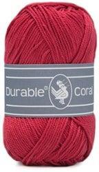 Durable Coral 221 Holly Berry - Haakgaren / Breigaren