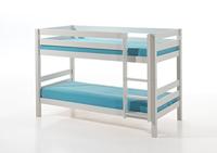 Vipack stapelbed Pino met onderbed - wit - 140x103x208 cm - thumbnail