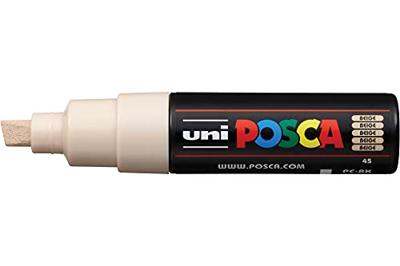 Uni POSCA paintmarker PC-8K, 8 mm, beige Uni POSCA paintmarker PC-8K, 8 mm, beige