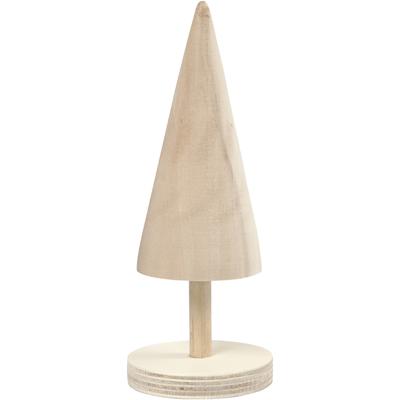 Creativ Company Kerstboom, h: 15,5 cm, d 5 cm, 1 stuk