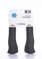 Herrmans ergo 84 comfort handvat - 90mm, zwart - thumbnail
