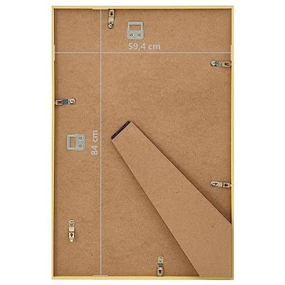 VidaXL Fotolijsten 5 st voor wand of tafel 59,4x84 cm mdf goudkleurig