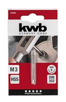 kwb 443003 Tapboren 1 stuks M3 0.5 DIN 352 HSS 1 stuk(s) - thumbnail