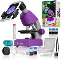 BRESSER JUNIOR Microscoop 40x-640x (violet) - thumbnail