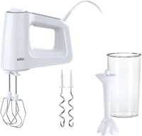 Braun HM 3105 WH MultiMix 3 handmixer - thumbnail