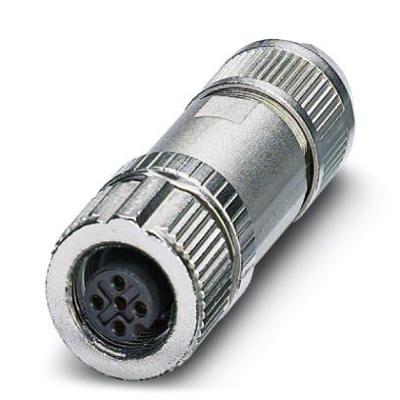 Phoenix Contact 1424668 Sensor/actuator connector, niet geassembleerd M12 Aantal polen (sensoren): 4 1 stuk(s)