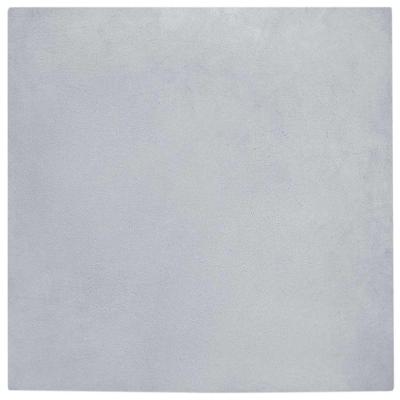 Nep Konijnenbont Tapijt Grijs 240 x 240 cm Polyester