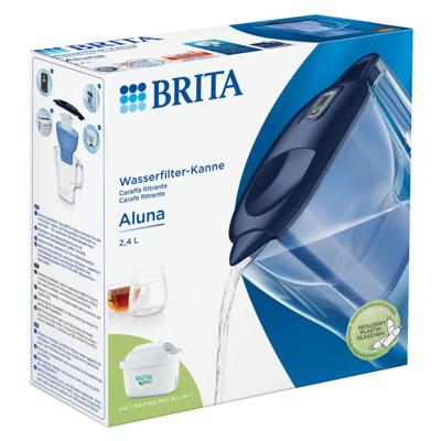 Brita Aluna Waterfilterkan 2.4L Blauw Brita Aluna Waterfilterkan 2.4L Blauw