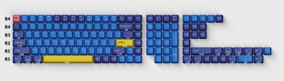 Keychron OEM Dye-Sub PBT Keycap-Set - Beach keycaps Keychron OEM Dye-Sub PBT Keycap-Set - Beach keycaps