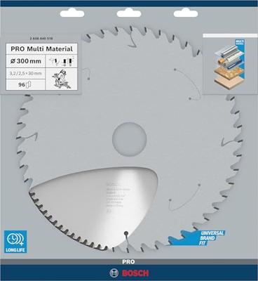 Cirkelzaagbl.mult. 300x30 96t