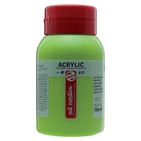 Talens Art Creation acrylverf flacon van 750 ml, geelgroen - thumbnail