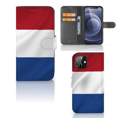 iPhone 12 | 12 Pro (6.1") | Bookstyle Case | Nederlandse Vlag