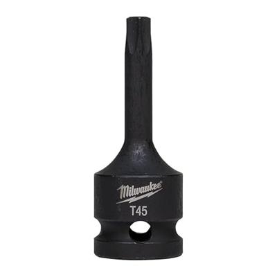 Milwaukee ShockWave™ Bit Krachtdop 1/2" | TX45 - 4932478061 Milwaukee ShockWave™ Bit Krachtdop 1/2" | TX45 - 4932478061