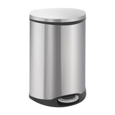 EKO pedaalemmer shell 2x22 l matzilverkleurig