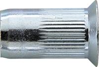 Gesipa Blindklinkmoer | klinknagelschacht d x l 11 x 18,5 mm M8 | staal verzinkkop (90graden) | 100 stuks - 1433715 1433715 - thumbnail