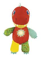 Clementoni baby pluchen knuffel dinosaurus - thumbnail