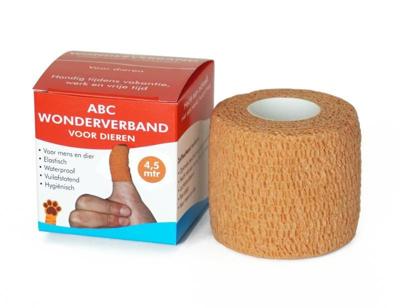 ABC Wondverband ABC Wonderverband Wonderverband bruin dieren 1 Stuks