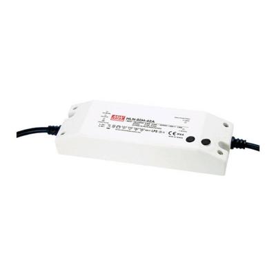 MEAN WELL HLN-80H-20A LED-driver, LED-transformator Constante spanning, Constante stroomsterkte 80 W 4 A 12 - 20 V/DC Dimbaar, PFC-schakeling,