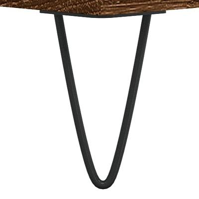 VidaXL Schoenenkast 102x36x60 cm bewerkt hout bruin eikenkleur