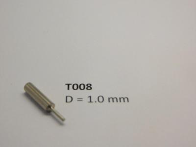 micromotor T008 Vervangingsstift voor T005 1.0 mm