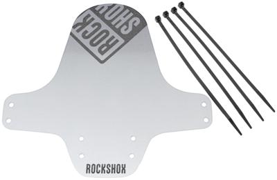 ROCKSHOX spatlap, voorwiel "fender" clip-on fender rs bl./sil.white gr./bl.logo