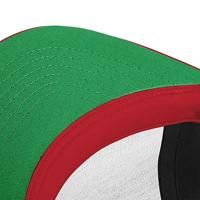 Beechfield CB660 Original Flat Peak Snapback Cap - Black/Grey - One Size - thumbnail