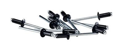 Rapid Blindklinknagels Zwart | Ø4 x 10 mm | Incl. Boor | 50 Stuks - 5001466 Rapid Blindklinknagels Zwart | Ø4 x 10 mm | Incl. Boor | 50 Stuks - 5001466