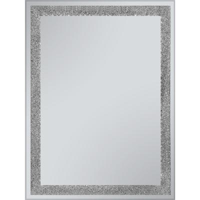 LED Wandspiegel - Livion Mine - Lichtspiegel - 60x80cm - 16W - Glittereffect - MDF