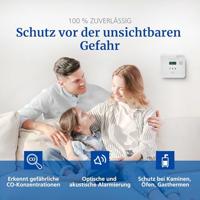 Hekatron KonexXt CO One Koolmonoxidemelder Incl. batterij (10 jaar) werkt op batterijen Detectie van Koolmonoxide - thumbnail