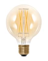 LED globe lamp 95mm 6W E27 filament Segula dimbaar goud 55292 - thumbnail