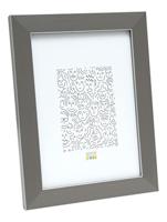 Deknudt Grijze fotokader met rand in zilver 10x15 S41VK7 - thumbnail