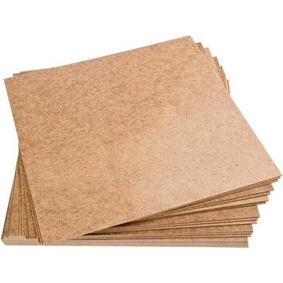 Masonite platen, afm 30x30x0,25 cm, 20 stuk/ 1 doos