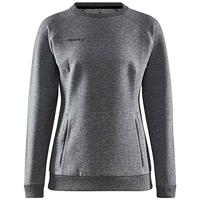 Craft 1910628 Core Soul Crew Sweatshirt W - Dark Grey Melange - L - thumbnail
