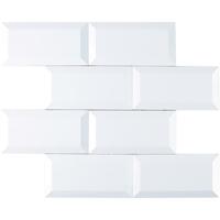 Zelfklevende Witte Metro Tegels - Eenvoudige Installatie - thumbnail